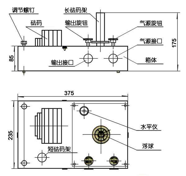 浮球式壓力計尺寸